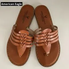 【アメリカンイーグル】　サンダル23cm レディース　ブラウン