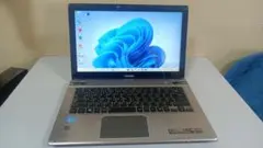 ノートパソコンTOSHIBA第三世代Core i7 Blu-ray タッチ機能