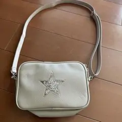 ショルダーバッグ　薄グレー