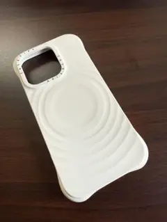 美品　ホワイト CASETiFY iPhone15pro