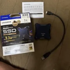 I-O DATA 1TB 外付けSSD SSPH-U1/NE