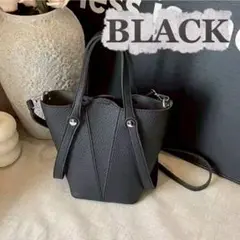 ショルダーバッグ キューブバック ハンドバッグ 2way PUレザー シンプル