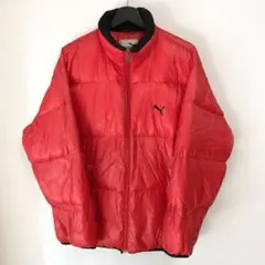 vintage PUMA down jacket red