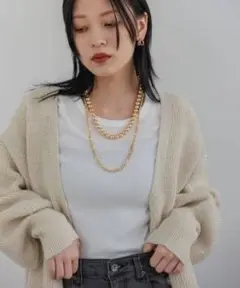 JEANASIS 二連ネックレス
