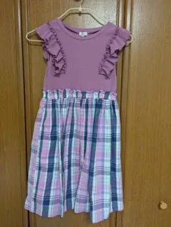 女の子　140　夏物ワンピース　anyFAM