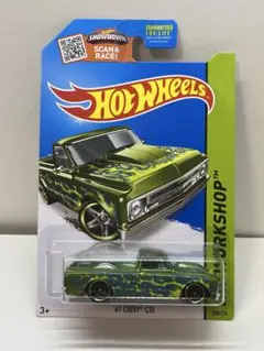 ホットウィール　67　シェビー　C10　Kマート限定カラー　フレイムス