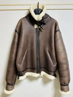 ALL STATELAND オールステートランド ムートンジャケット 裏ボア M ALL STATELAND オールステートランド ムートンジャケット 裏ボア M