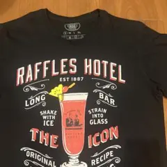RAFFLES HOTEL カクテルデザイン Tシャツ