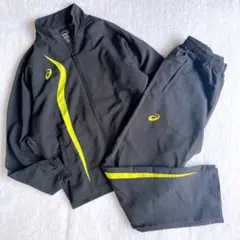 美品✨アシックス◇ピステ ウィンドブレーカー 上下セットアップ 運動 L