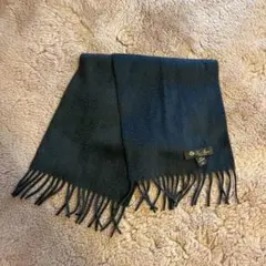 【超美品】ロロピアーナ マイクロシャルパ カシミヤ マフラー 小さめ グリーン