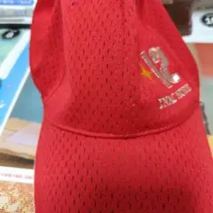 赤 メッシュキャップ 番号12 中国の星