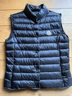 MONCLER(モンクレール) ダウンベスト 黒 LONGUE SAISON