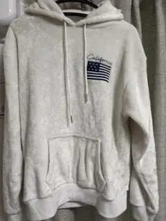 Californiasurf フリースパーカー ホワイト