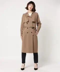 アルアバイル ミラノリブトレンチコート