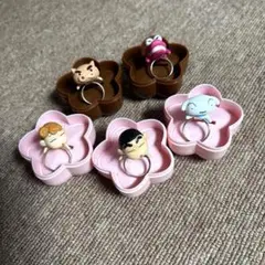 クレヨンしんちゃん リング 5個セット