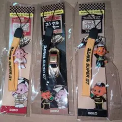 非売品★佐藤製薬★ストラップ3種類★サトちゃん★サトコちゃん★ユンケルGTカー