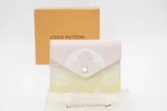 LOUIS VUITTON 三つ折り財布 ポルトフォイユ ヴィクトリーヌ 極美品