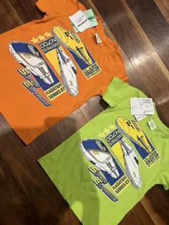 新幹線　tシャツ 2枚セット
