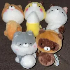 はぎゅっとてーる　ぬいぐるみ　5種セット