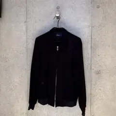 FREDPERRY フレッドペリー アセテートダブルジップ ブルゾン M