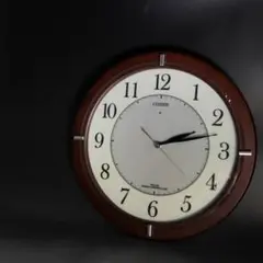 CITIZEN シチズン 4MY768-0 ソーラー電波壁掛け時計 エコライフ