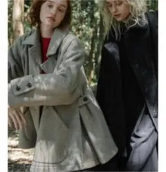 【まる様専用wool touch beaver short coat