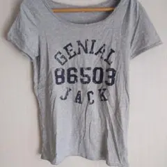 iiMKGENIAL JACK グレー Tシャツ 86503