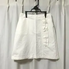 【夏物 SALE】台形スカート 膝上丈