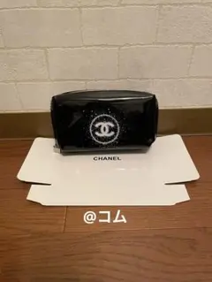 シャネル CHANEL エナメルポーチ