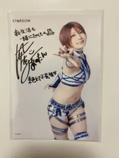 スターダム 安納サオリ 新生活応援ブロマイド L版サイズ