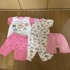 100サイズ　アンパンマンの半袖パジャマ2点＋半ズボン