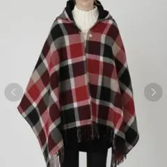 新品 クレストブリッジ フード付きショール