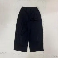 00's vintage ブラック ワイド スラックス モード 2タックy2k
