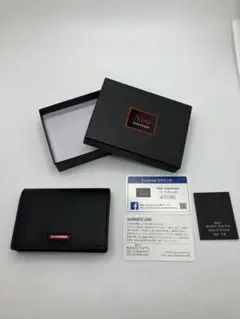 【新品 未使用】Neu interesse ブラック レザー 名刺入れ