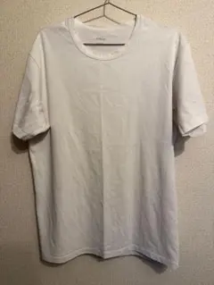UNIQLO AIRism ホワイト Tシャツ Lサイズ