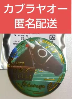 先頭至上主義！逃げ馬缶バッジコレクション カブラヤオー 匿名配送