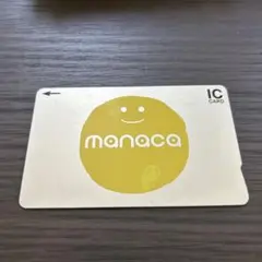 マナカ　manaca 交通系カード　残高ゼロ