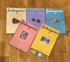 subsequence magazine volume 1〜6 セット Subsequence Magazine Vol.1 ｜ みんげい おくむら （日本と世界