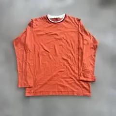 90s 00s OLD UNIQLOユニクロ リンガーロンT Y2K テック系