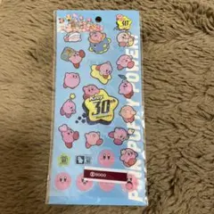 星のカービィ 30th クリアシール　ブルー