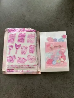 サンリオキャラクターズ　アクリルブローチクリームinスナック　マイメロ