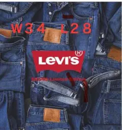 激レア ブランクタブ LEVIS BEAMS 別注 501 W34 L28