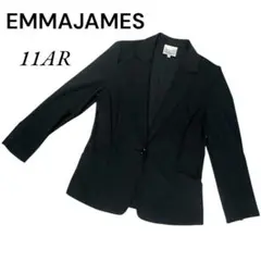 EMMAJAMES ブラック テーラードジャケット 11AR