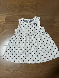 ⭐︎組曲⭐︎ 水玉ノースリーブワンピース 90