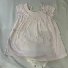 プチバトー　半袖ロンパース　70サイズ