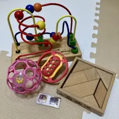【送料込】0〜2歳おもちゃ４点セット