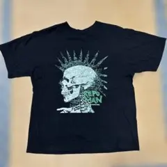映画『レポマン』Tシャツ アレックス・コックス　パンクロック黒緑　REPOMAN