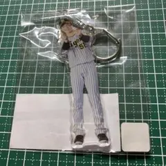 阪神タイガース 山田脩也 ダイカットアクリルキーホルダー 笑顔 アクキー
