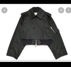 未使用 sacai サカイ ショートトレンチ コート