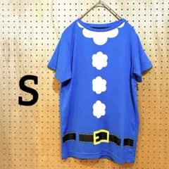 ② BLUE SANTA 半袖 Tシャツ S イベント コスプレ ブルーサンタ